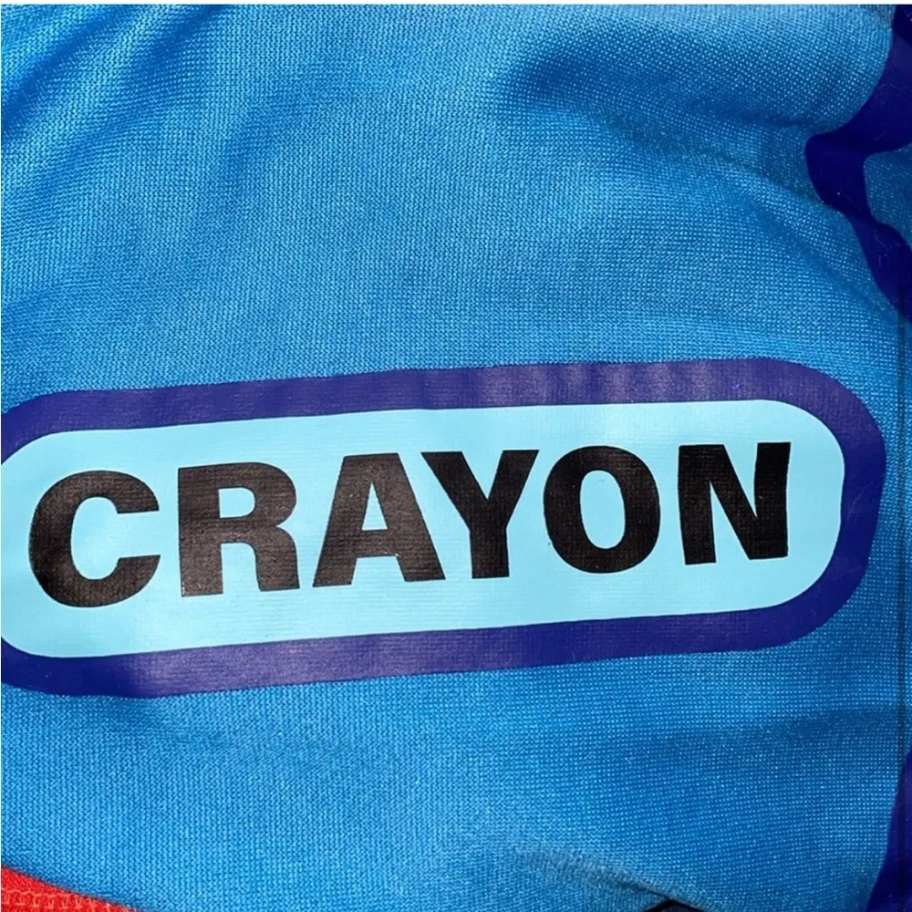 Hyde & Eek! Boutique Halloween Blue Crayon Box Collection Hoodie Dog Costume